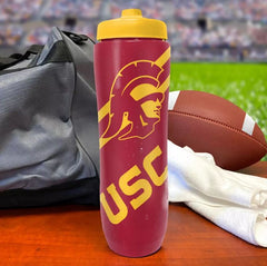 Party Animal NCAA USC Trojans Squeezy Water Bottle 32 oz.