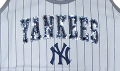 New Era MLB Women's New York Yankees Pinstripe Sequin Tank Top