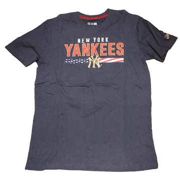 New Era MLB Men's New York Yankees 4th of July 2023 Stars & Stripes T-Shirt X-Large