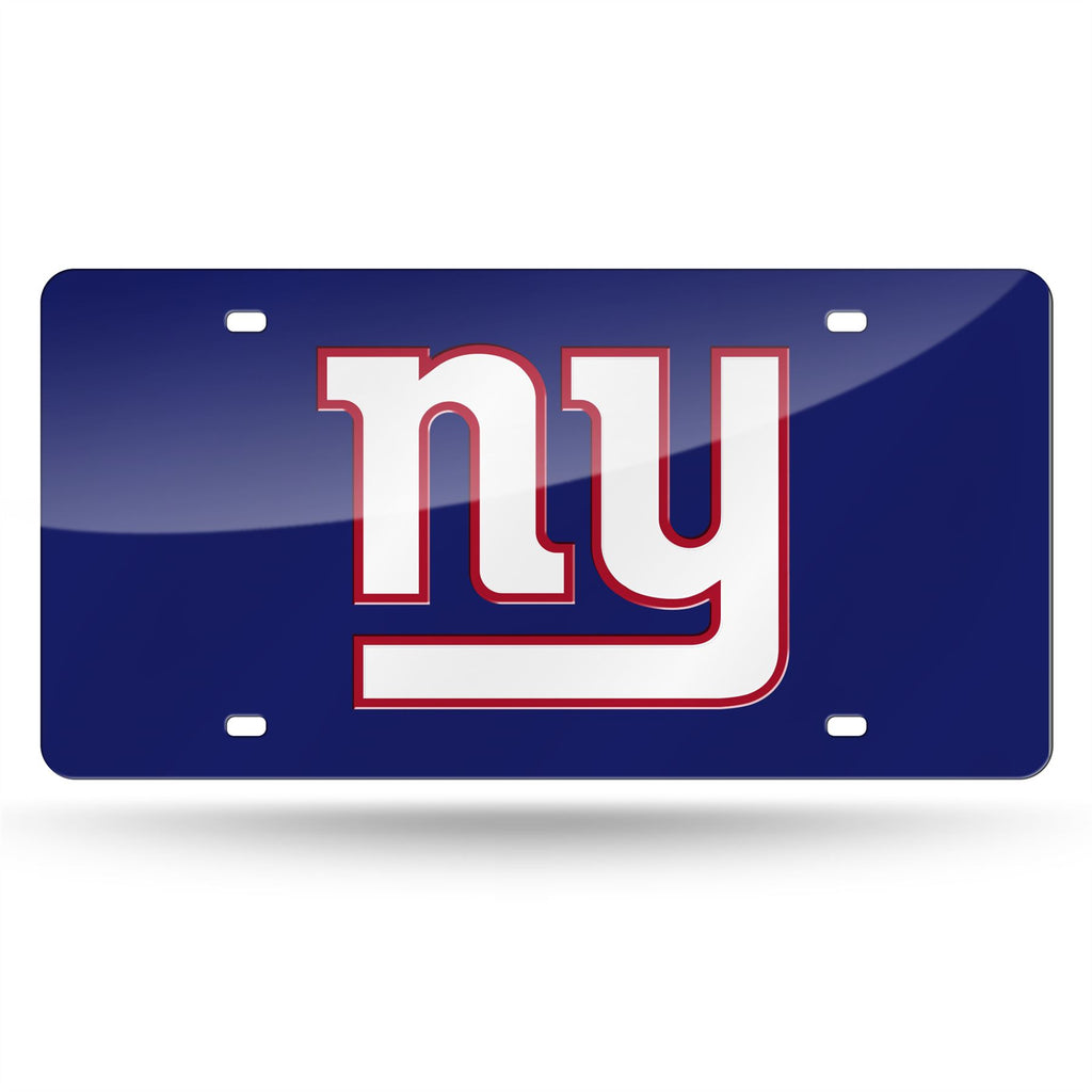 Rico NFL New York Giants Acrylic Laser Tag Blue