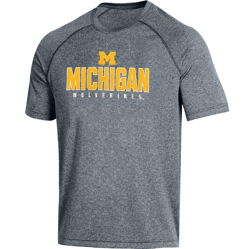 Champion NCAA Men’s Michigan Wolverines Blocked Wordmark T-Shirt