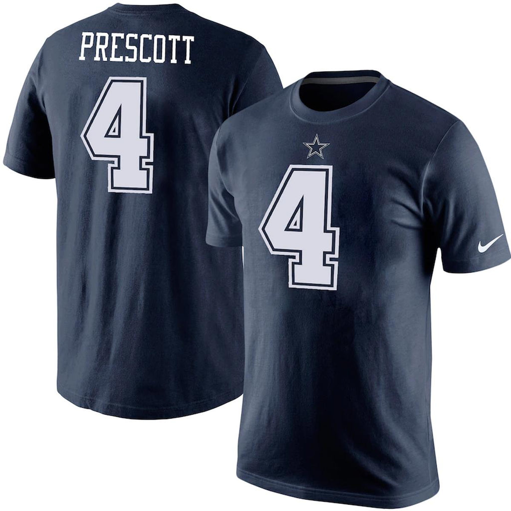 Nike NFL Men's Dallas Cowboys #4 Dak Prescott Player Pride T-Shirt