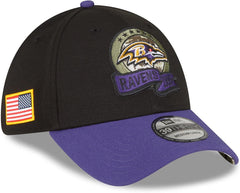 New Era NFL Men's Baltimore Ravens 2022 Salute to Service 39THIRTY Flex Hat