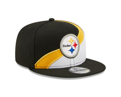 New Era NFL Men's Pittsburgh Steelers New Wave 9Fifty Snapback Adjustable Hat