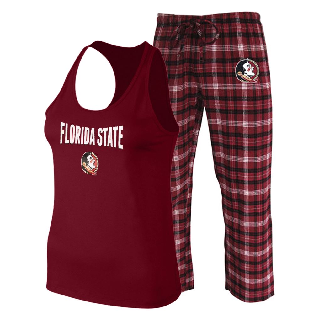 Concepts Sport NCAA Women’s Florida State Seminoles Candid Shirt And Pants Sleepwear Pajama Set