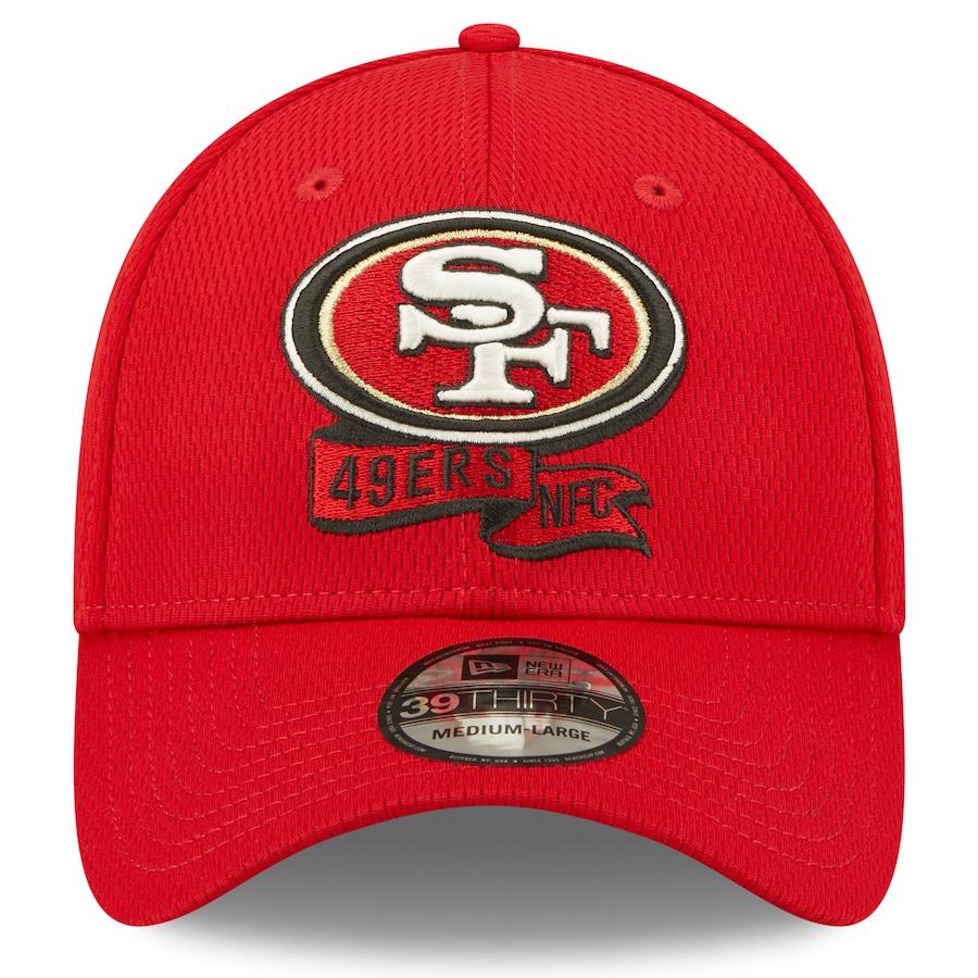 New Era NFL Men's San Francisco 49ers 2022 NFL Sideline 39THIRTY Coaches Flex Hat