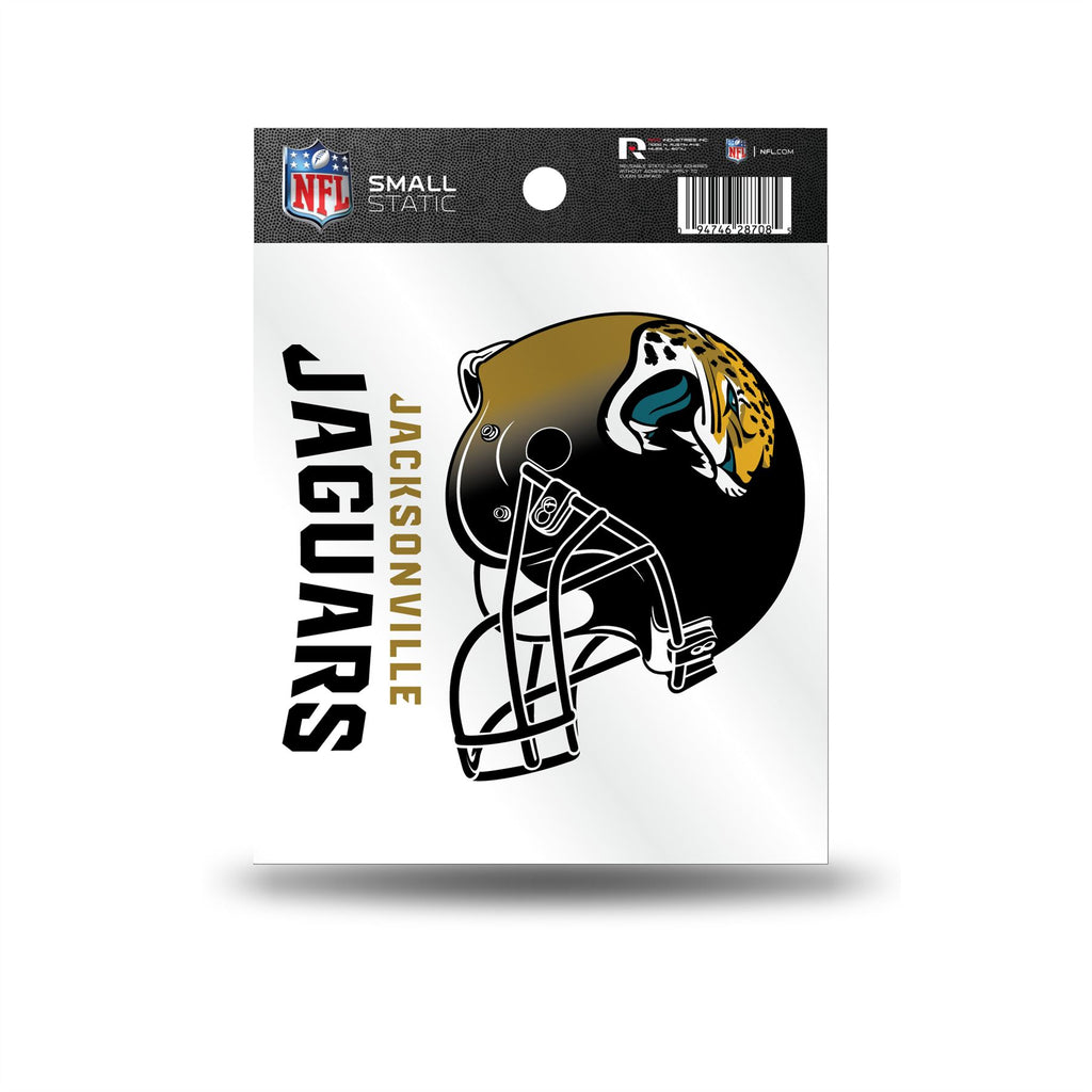 Rico NFL Jacksonville Jaguars Logo Static Cling Auto Decal Car Sticker Small SS