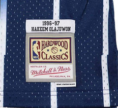 Mitchell & Ness NBA Men's Houston Rockets Hakeem Olajuwon 1996-97 Hardwood Classics Swingman Road Jersey