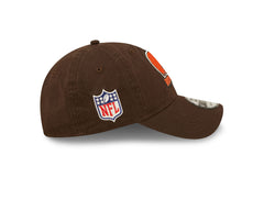 New Era NFL Men's Cleveland Browns NFL Sideline Home 2022 9TWENTY Adjustable Hat Brown