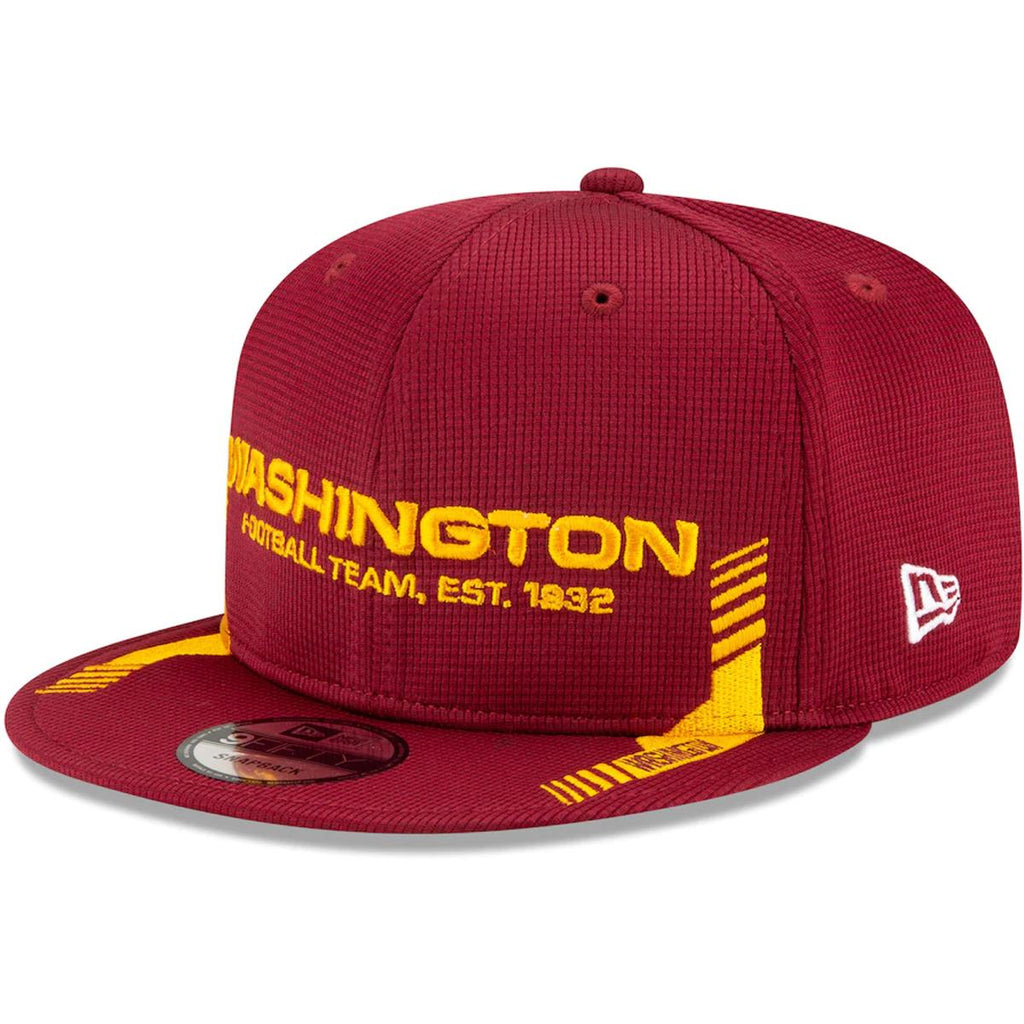New Era NFL Men's Washington Football Team NFL Sideline Home 2021 9FIFTY Adjustable Snapback Hat