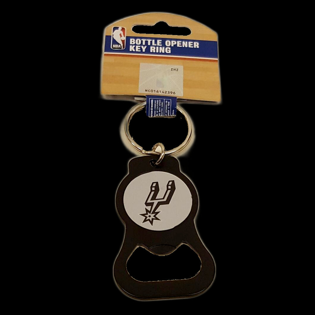 Aminco NBA San Antonio Spurs Bottle Opener Keychain Black