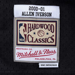 Mitchell & Ness NBA Men's Philadelphia 76ers Allen Ezail Iverson 2000-01 Hardwood Classics Swingman Road Jersey