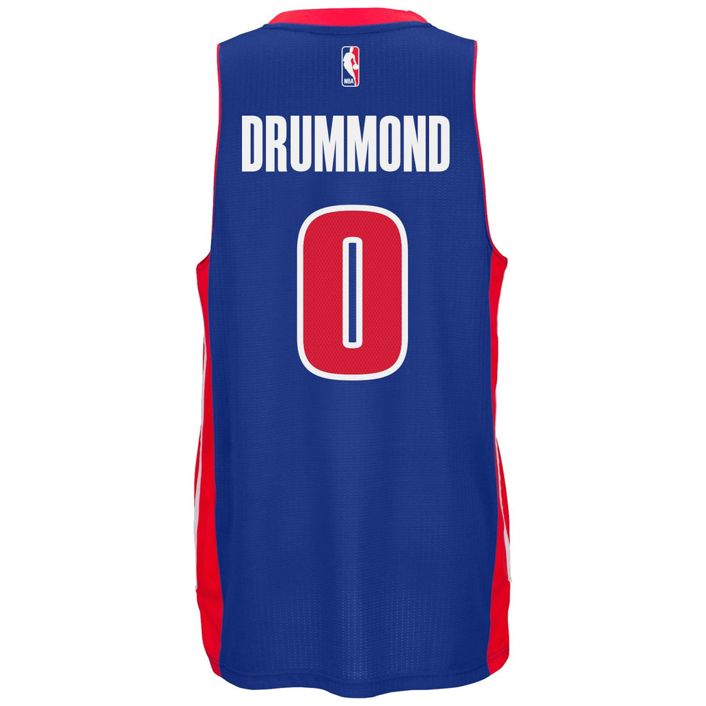 Adidas NBA Men's #0 Andre Drummond Detroit Pistons Swingman Jersey