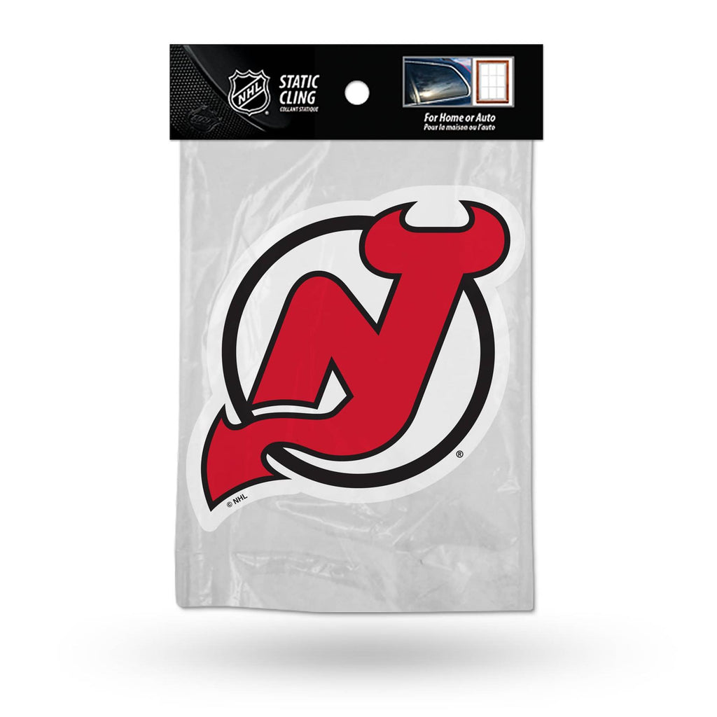 Rico NHL New Jersey Devils Shape Cut Static Cling Auto Decal Car Sticker Medium SSCM