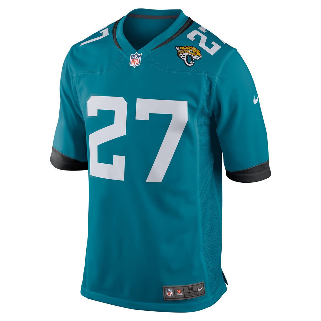 Nike NFL Men’s #27 Leonard Fournette Jacksonville Jaguars Game Jersey Teal