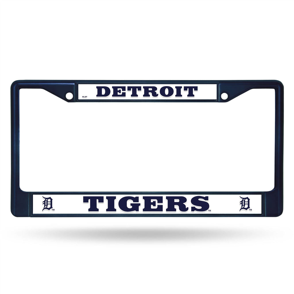 Rico MLB Detroit Tigers Colored Auto Tag Chrome Frame FCC Navy – Sportzzone