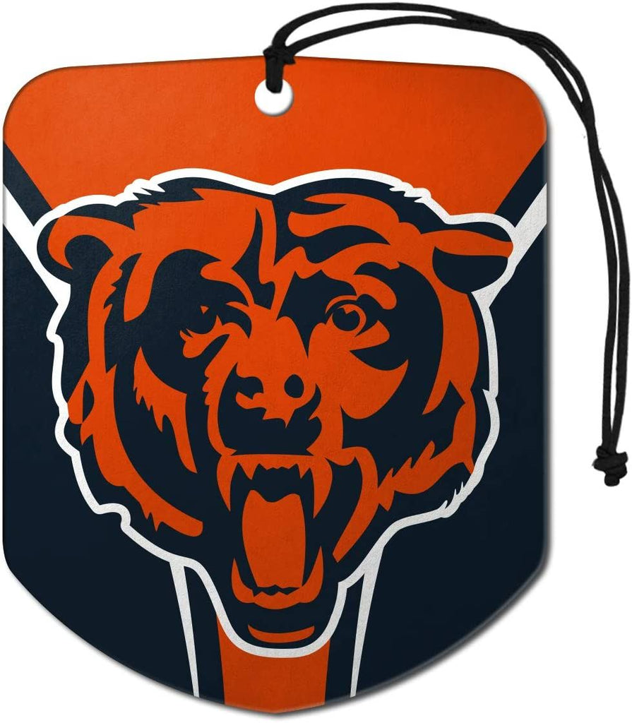 Fanmats NFL Chicago Bears Shield Design Air Freshener 2-Pack