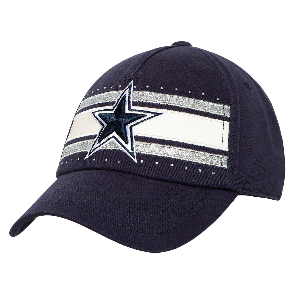 DCM NFL Women's Dallas Cowboys Dahl Adjustable Snapback Hat Navy