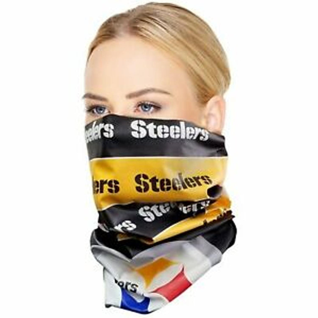 Little Earth NFL Unisex Pittsburgh Steelers Multi-functional Superdana