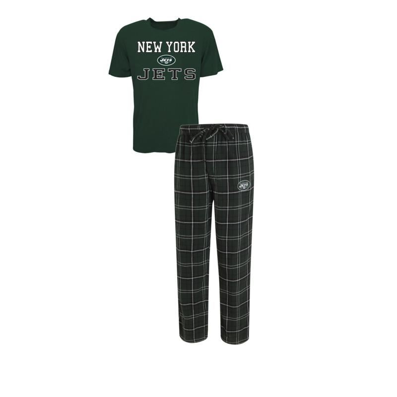 Concepts Sport NFL Men's New York Jets Halftime Pant And S/S Top Set