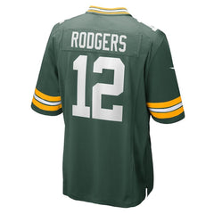 Nike NFL Men's #12 Aaron Rodgers Green Bay Packers Game Player Jersey