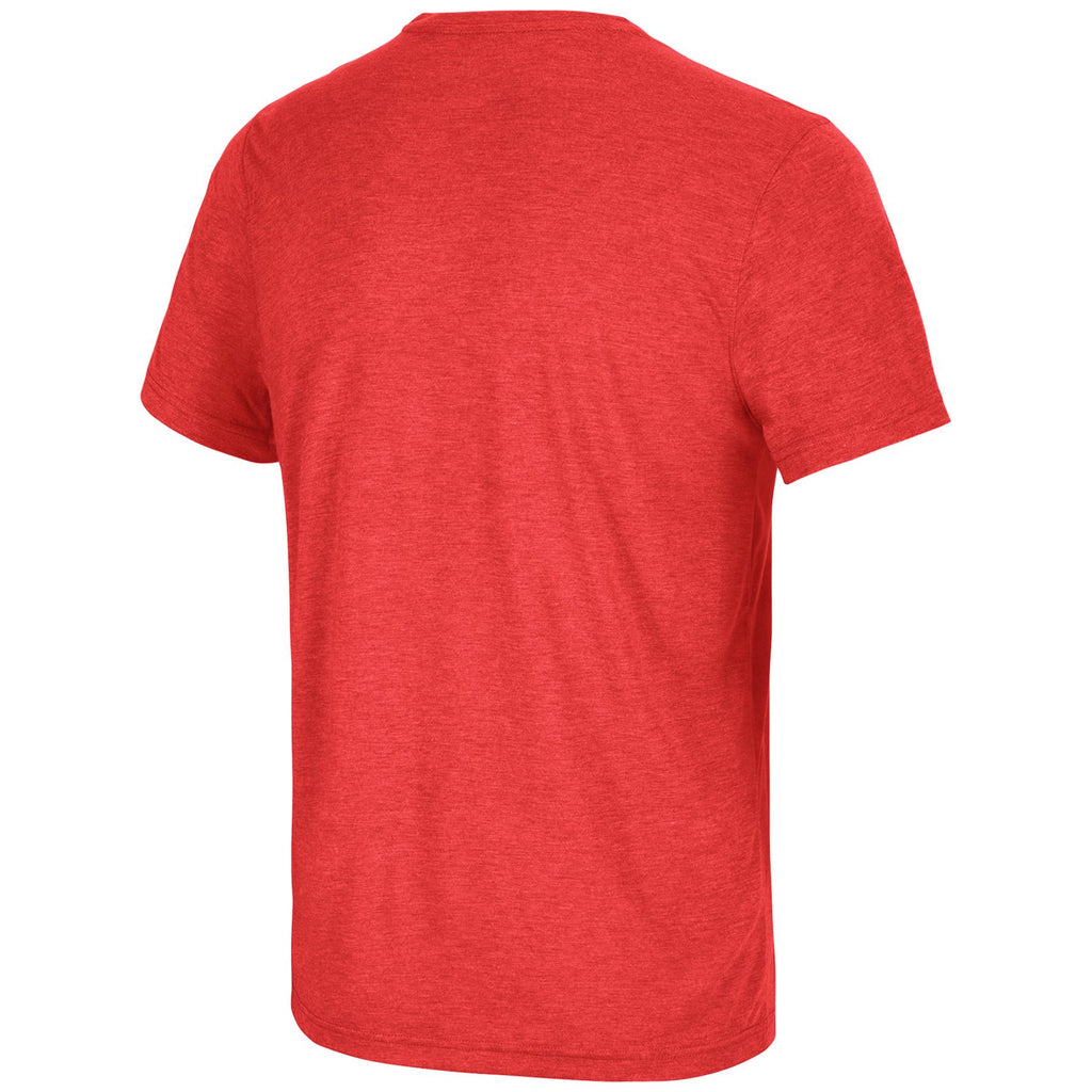 Colosseum NCAA Men's Ohio State Buckeyes Slacker T-Shirt