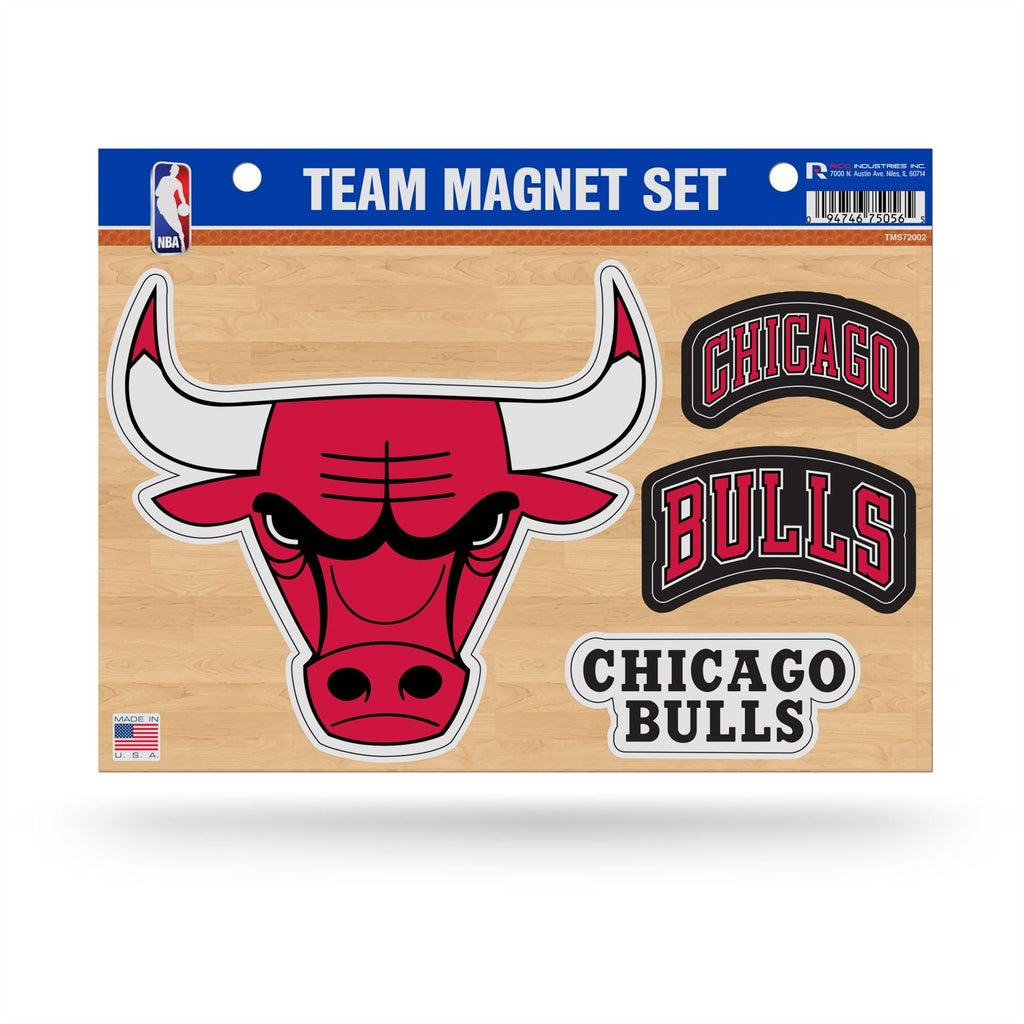 Rico NBA Chicago Bulls Team Magnet Sheet 8" x 11"