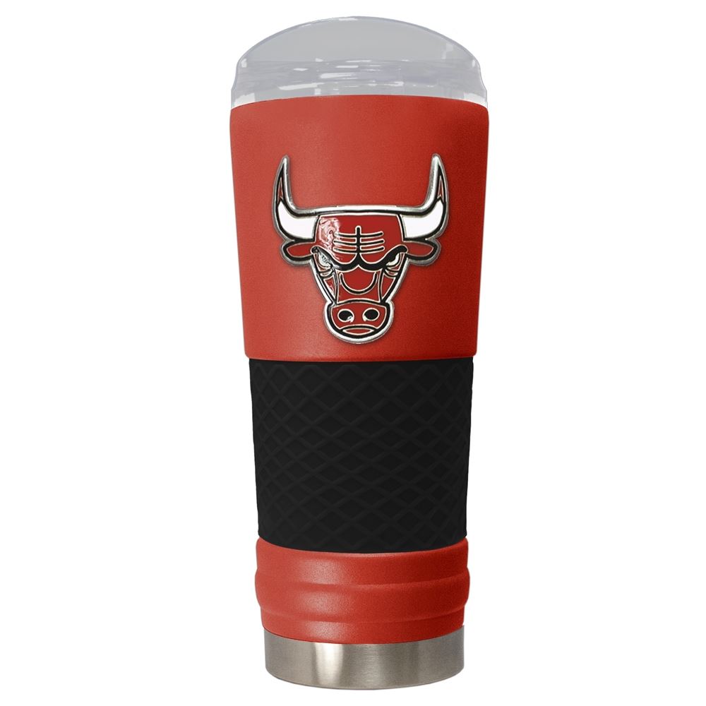 Great American Products NBA Chicago Bulls Powder-Coat Draft Tumbler 24oz Red