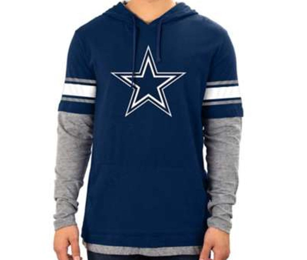 New Era Men's NFL Dallas Cowboys Twofer Long Sleeve Hoodie – Sportzzone