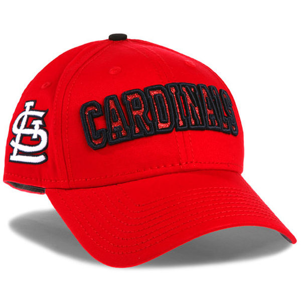 St. Louis Cardinals New Era Women's Team Spark 9FORTY Adjustable Hat - Red
