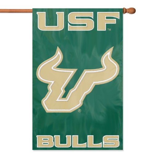 Party Animal NCAA USF Bulls 28" x 44" House Banner Flag