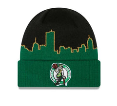 New Era NBA Men's Boston Celtics Tip-Off Cuffed Knit Beanie OSFM