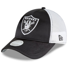 New Era NFL Women's Las Vegas Raiders Satin Chic 2 9Forty Adjustable Hat