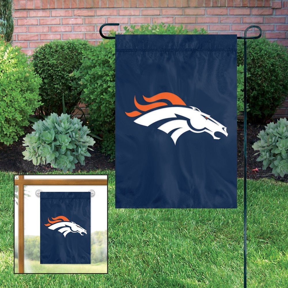 Party Animal NFL Denver Broncos Garden Flag