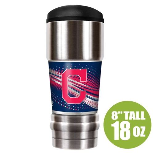 Great American Products MLB Cleveland Indians The MVP Insulated Tumbler Stainless Steel 18oz