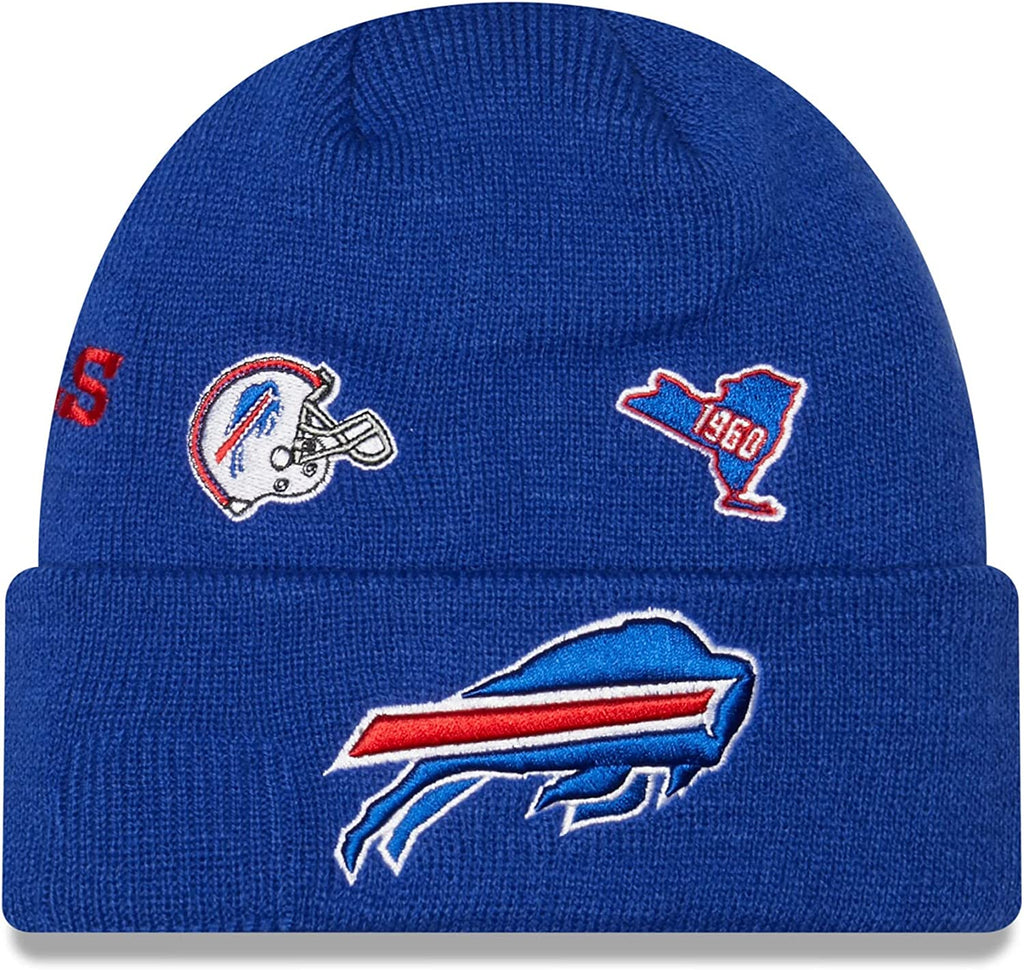 Buffalo Bills 2022 NFL SIDELINE Knit Beanie Hat by New Era