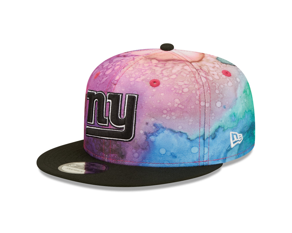New Era NFL New York Giants 2022 Crucial Catch 9FIFTY Ink Dye Snapback Hat OSFM