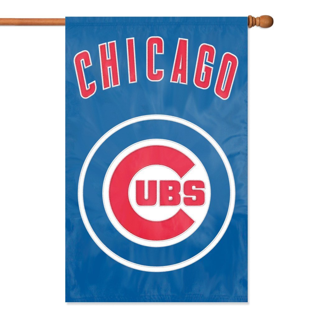 Party Animal MLB Chicago Cubs 28 x 44 House Banner Flag