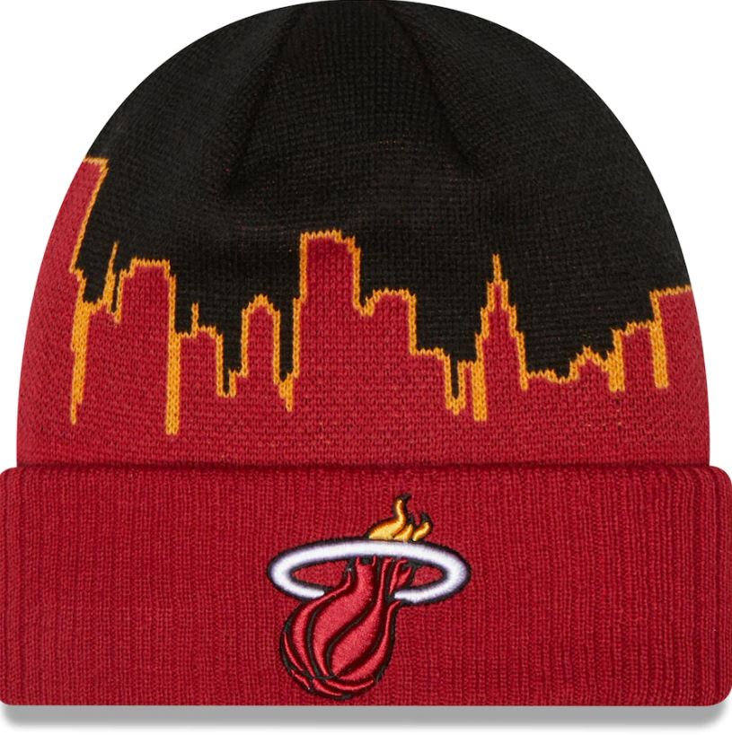 Chicago Bulls 2022 CITY EDITION Knit Beanie Hat by New Era