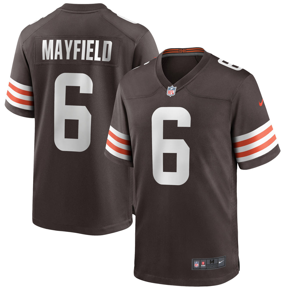 Nike NFL Men's #6 Baker Mayfield Cleveland Browns Game Jersey