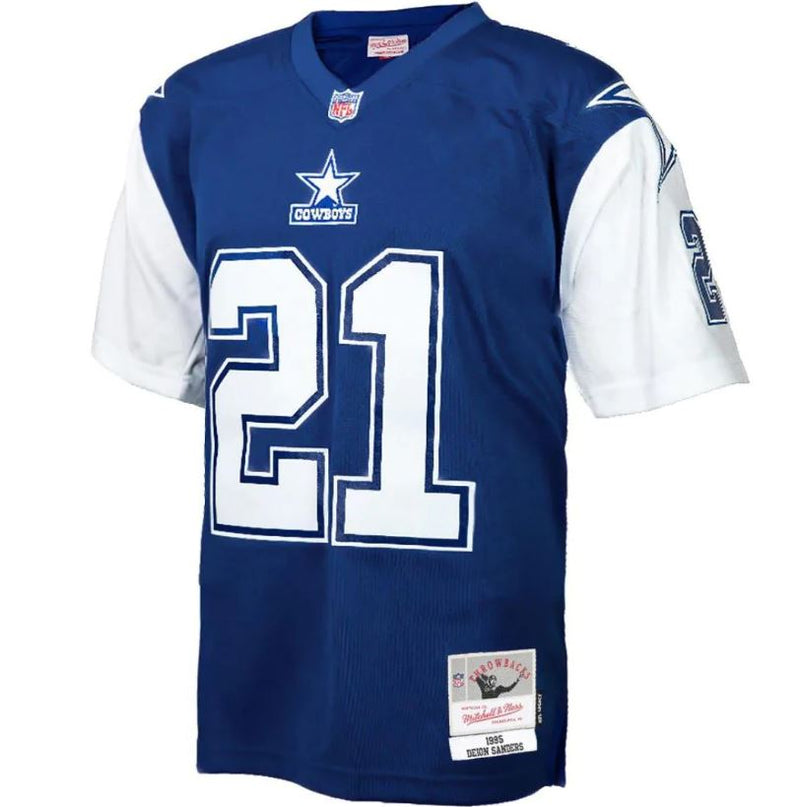 Mitchell & Ness NFL Men's Dallas Cowboys Deion Sanders 1995 Legacy Rep –  Sportzzone