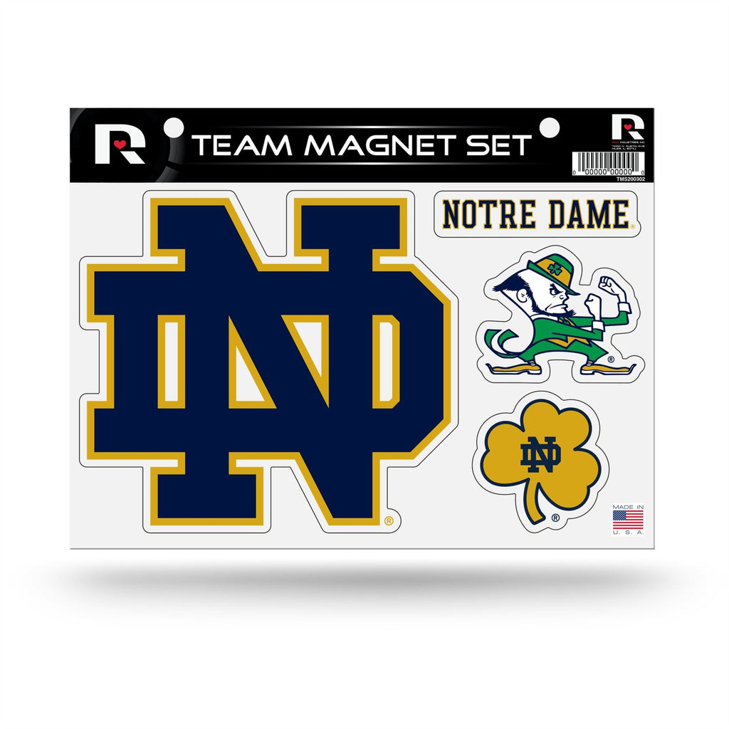 Rico NCAA Notre Dame Fighting Irish Team Magnet Sheet 8" x 11"