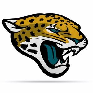 Rico NFL Jacksonville Jaguars Shape Cut Primary Logo Pennant 18" x 14"