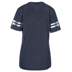 DCM NFL Women’s Dallas Cowboys Lotus V-neck T-Shirt Navy