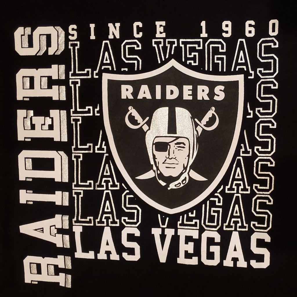 Starter NFL Men's Las Vegas Raiders Established Stack T-Shirt