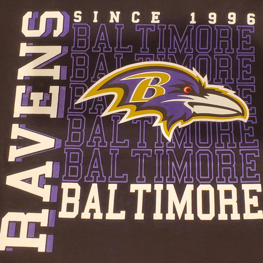 Starter NFL Men's Baltimore Ravens Established Stack T-Shirt