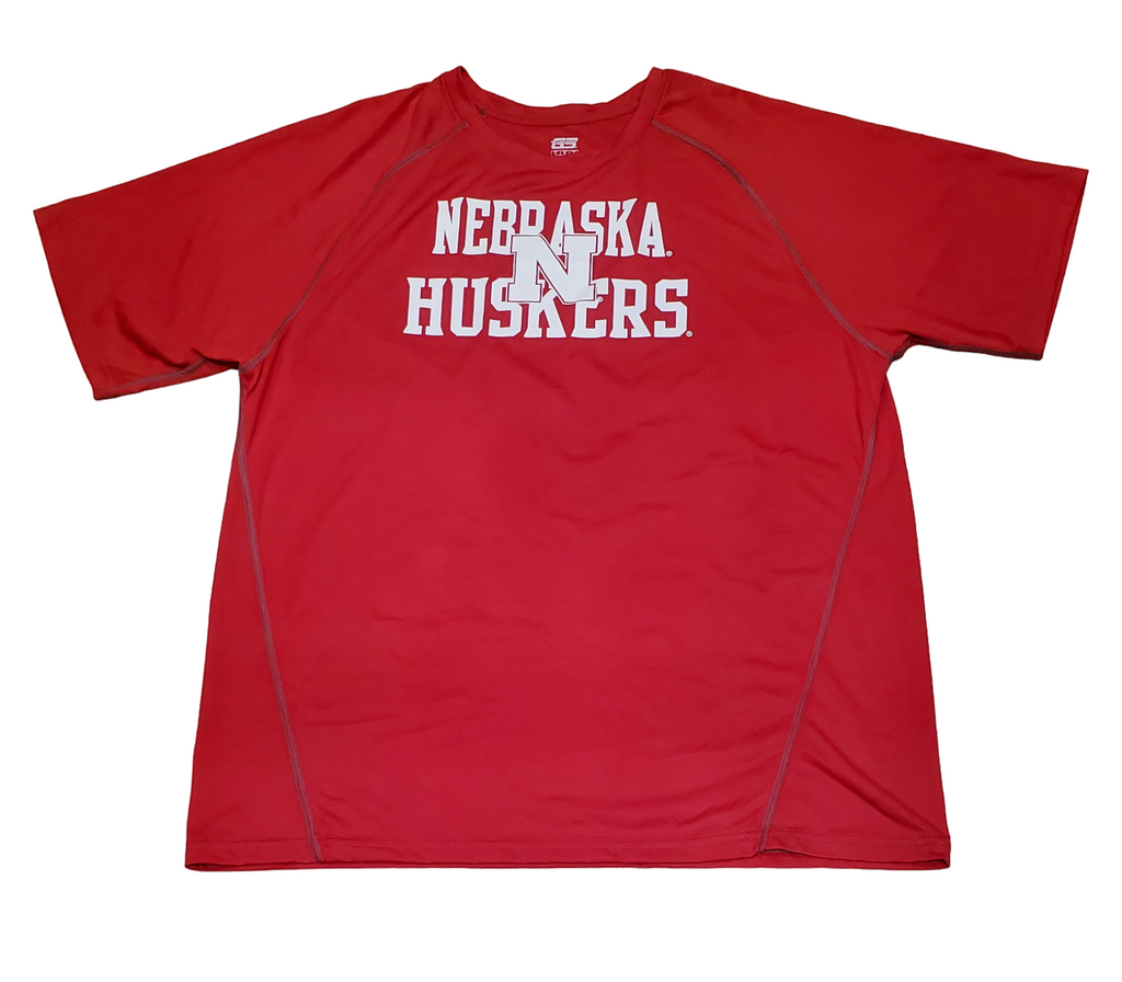 NCAA Men's Nebraska Cornhuskers Wordmark T-Shirt