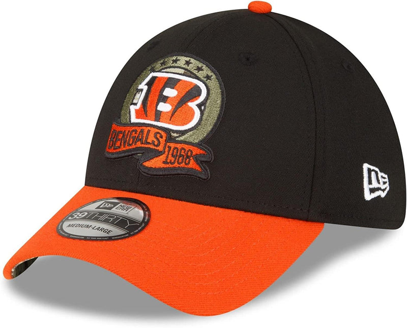 Youth Cincinnati Bengals New Era Olive 2019 Salute to Service Sideline  9TWENTY Adjustable Hat