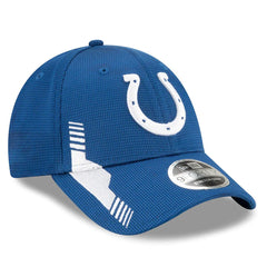 New Era NFL Men's Indianapolis Colts NFL Sideline Home 2021 9FORTY Adjustable Stretch-Snap Hat