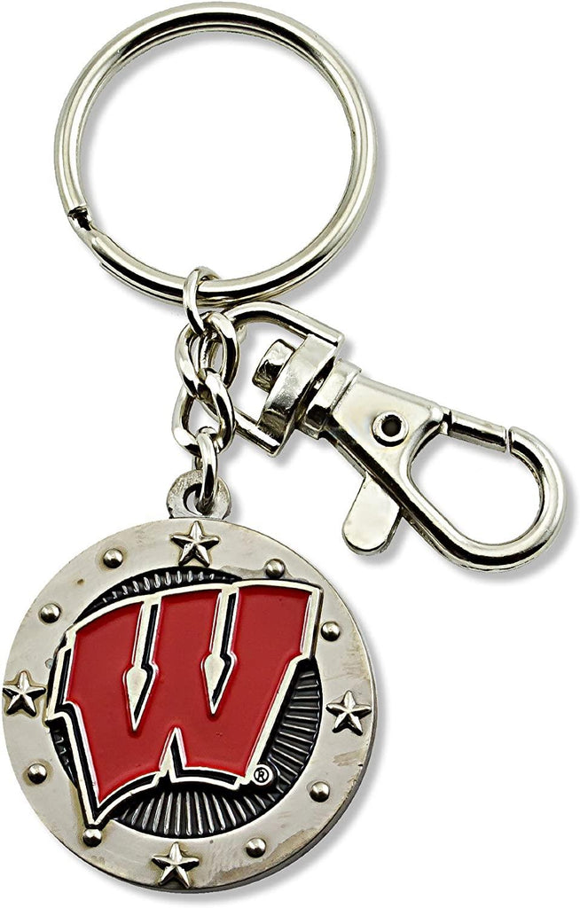 Aminco NCAA WisconsIn Badgers Impact Keychain